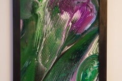 Lilium 19X23 Acrylic on Canvas Framed