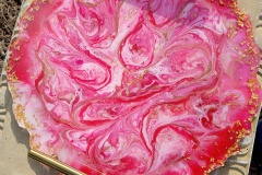 13-inch-Red-Pink-Metallic-Swirl-Resin-Tray-w-Goldleaf