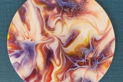 Sunrise Glows 6" Round Wooden Disc
