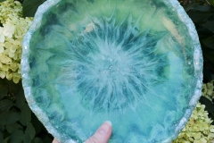 Sage Green Decorative Bowl 12"