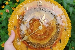 Resin Clock 12"