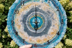 Resin Clock 12"