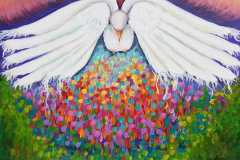 Grace Abounds 15"X12" Acrylic on Cold Press Illustration Board