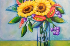 Sunkissed 20X20 Acrylic on Canvas