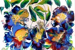Tropical Punch 20x16 Acrylic on Canvas