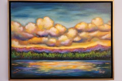 New Horizons 24X18 Oils on Canvas in Frame