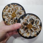 These beauties are AVAILABLE! set of four 4″ Round Thick Gorgeous